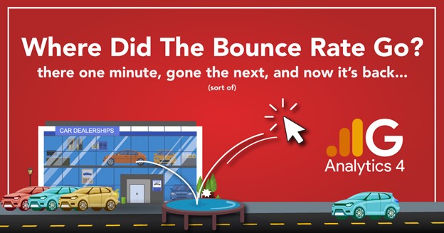 How Car Dealers Can Better Understand Bounce Rate And Engagement In Google Analytics 4.